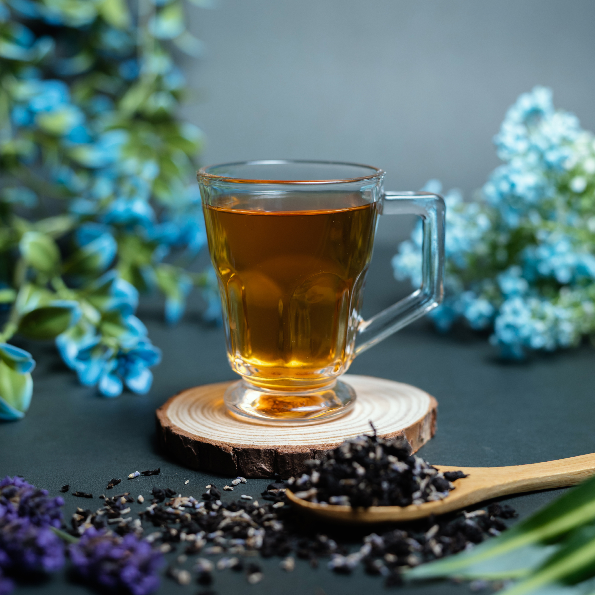 Lavender Tea Menu Display